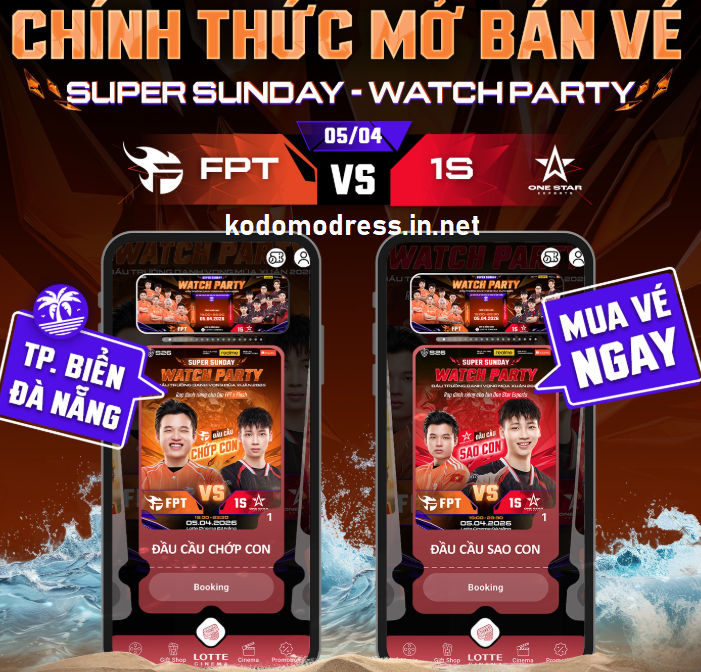 chinh thuc mo ban ve super sunday tai da nang
